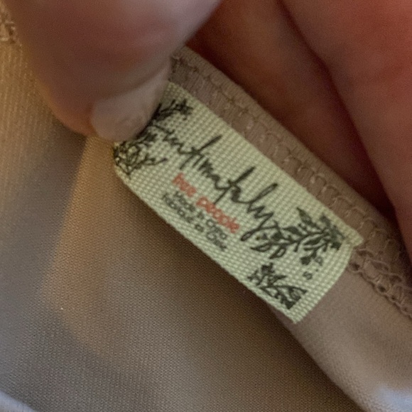 NWOT Free People Intimately Free Keep It Going Cut Out Bodysuit size S - Picture 12 of 13